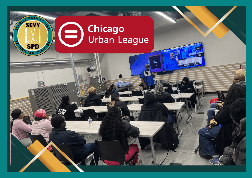 Sevy SPD live class at Chicago Urban League Empowerment Center